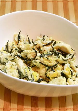 豆腐とひじきのしそ風味の副菜-レシピのメイン写真