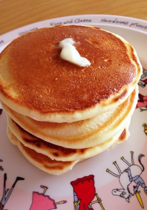 たまご無し乳無し♪フワフワパンケーキ-レシピのメイン写真