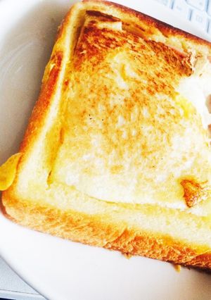 ベーコンエッグチーズトースト-レシピのメイン写真