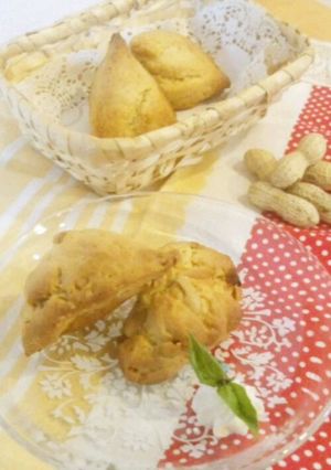 材料3つ☆☆☆簡単♪ピーナッツスコーン☆-レシピのメイン写真