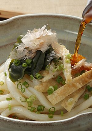 ぶっかけ油揚げうどん-レシピのメイン写真