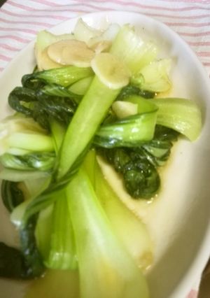 チンゲンサイの炒め物-レシピのメイン写真