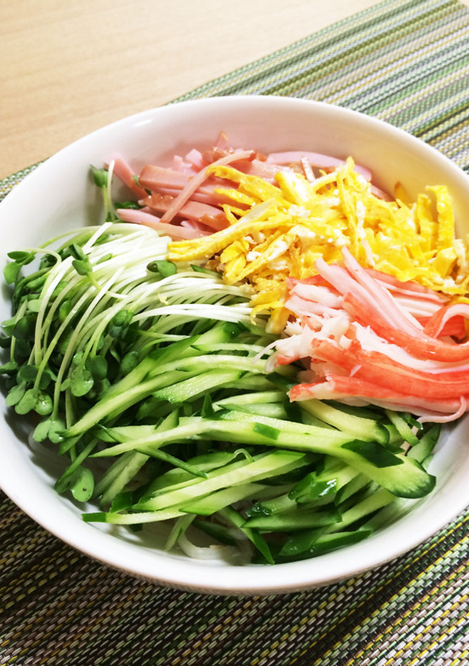 もやしの冷やし中華風サラダ-レシピのメイン写真