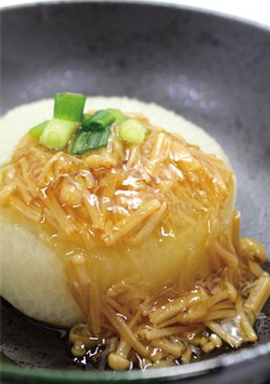 ふろふき大根のなめ茸のせ-レシピのメイン写真