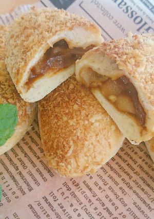 焼きカレーパン-レシピのメイン写真