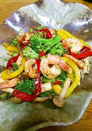 エビとブロッコリーの中華炒め♥-レシピのメイン写真
