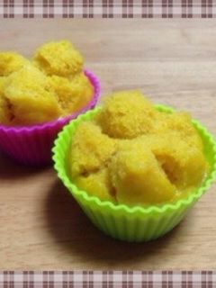 HMと野菜ジュースで簡単蒸しパン-レシピのメイン写真