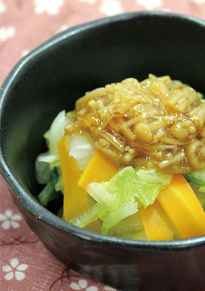 なめ茸と白菜の和え物-レシピのメイン写真