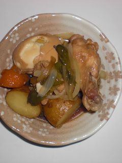 鳥手羽元と新じゃがと獅子唐の甘辛煮-レシピのメイン写真
