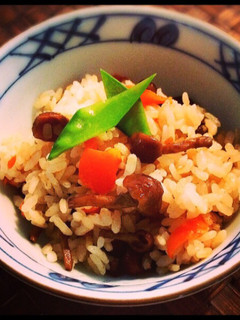 なめこの炊き込みご飯-レシピのメイン写真