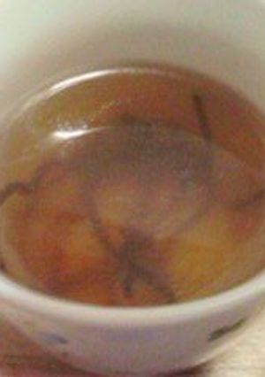 レンジで1分! 優しい鶏こんぶスープ-レシピのメイン写真