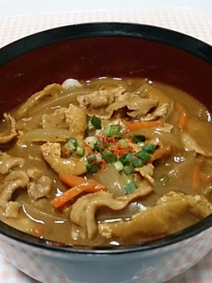 三河ポークカレーうどん-レシピのメイン写真
