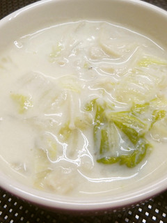 豆乳で白菜とえのきの中華クリーム煮-レシピのメイン写真