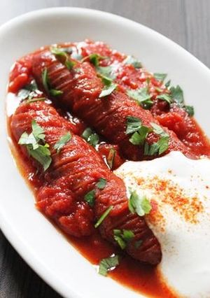 ジョンソンヴィルのトルコ風トマト煮込み-レシピのメイン写真
