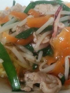 簡単!焼きそば麺deかた焼きそば-レシピのメイン写真