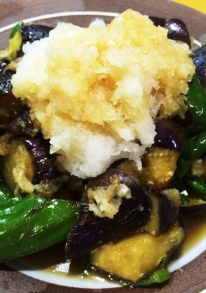 茄子の揚げびたし-レシピのメイン写真