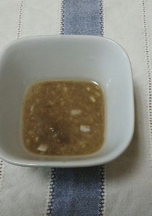 アンチョビときざみ玉ねぎのドレッシング-レシピのメイン写真