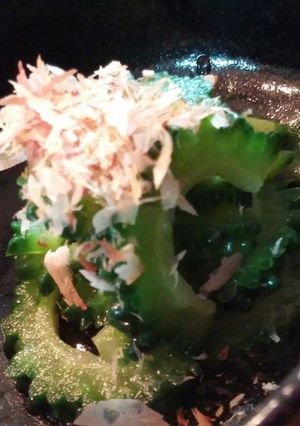 苦味を抑えたゴーヤのおひたし-レシピのメイン写真