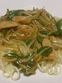 カレーあんかけ焼きそば~マルチャン使用~-レシピのメイン写真