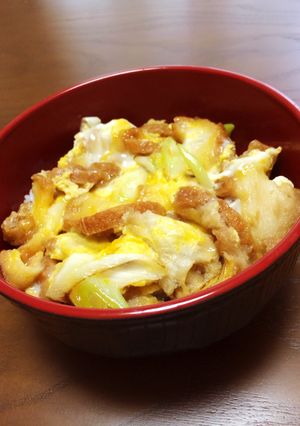 仙台の油麩丼-レシピのメイン写真