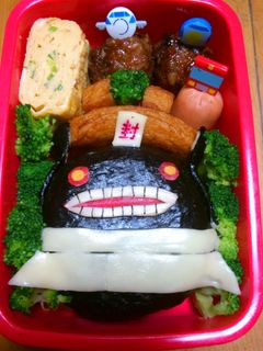 妖怪ウォッチ キャラ弁 どんどろ-レシピのメイン写真