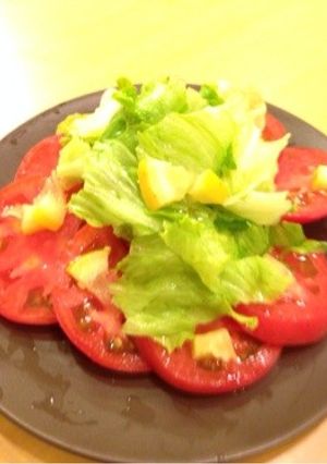 ☆レモン塩のトマトサラダ☆-レシピのメイン写真