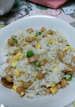 ニンニク香る大豆ご飯-レシピのメイン写真