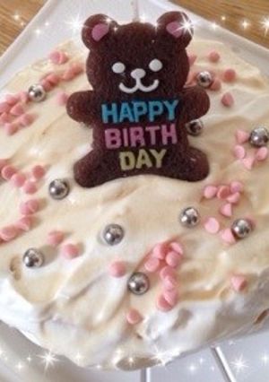 ☆ふわふわスポンジのバースデーケーキ☆-レシピのメイン写真