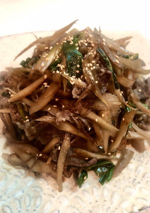 ☆ご飯が進む！牛肉とごぼうのしぐれ煮☆-レシピのメイン写真