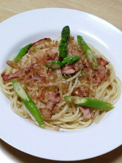 簡単♡アスパラとベーコンの和風パスタ-レシピのメイン写真