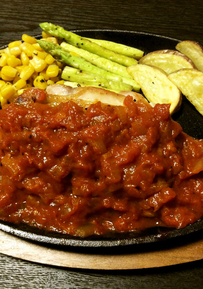 チキンステーキ〜トマトソース〜-レシピのメイン写真