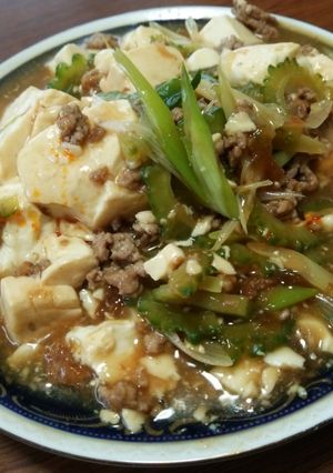 ゴーヤと豆腐のそぼろ煮-レシピのメイン写真