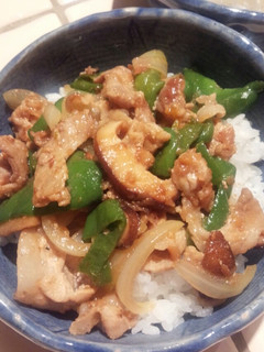 うめブタ丼-レシピのメイン写真