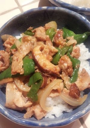 うめブタ丼-レシピのメイン写真