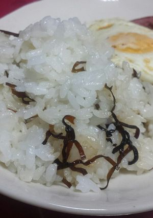 塩昆布とバターの簡単ごはん-レシピのメイン写真