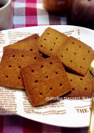 バター風味のグラハムクッキー-レシピのメイン写真