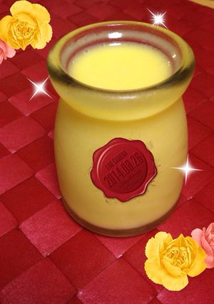 簡単なめらかマンゴーヨーグルトプリン♡-レシピのメイン写真