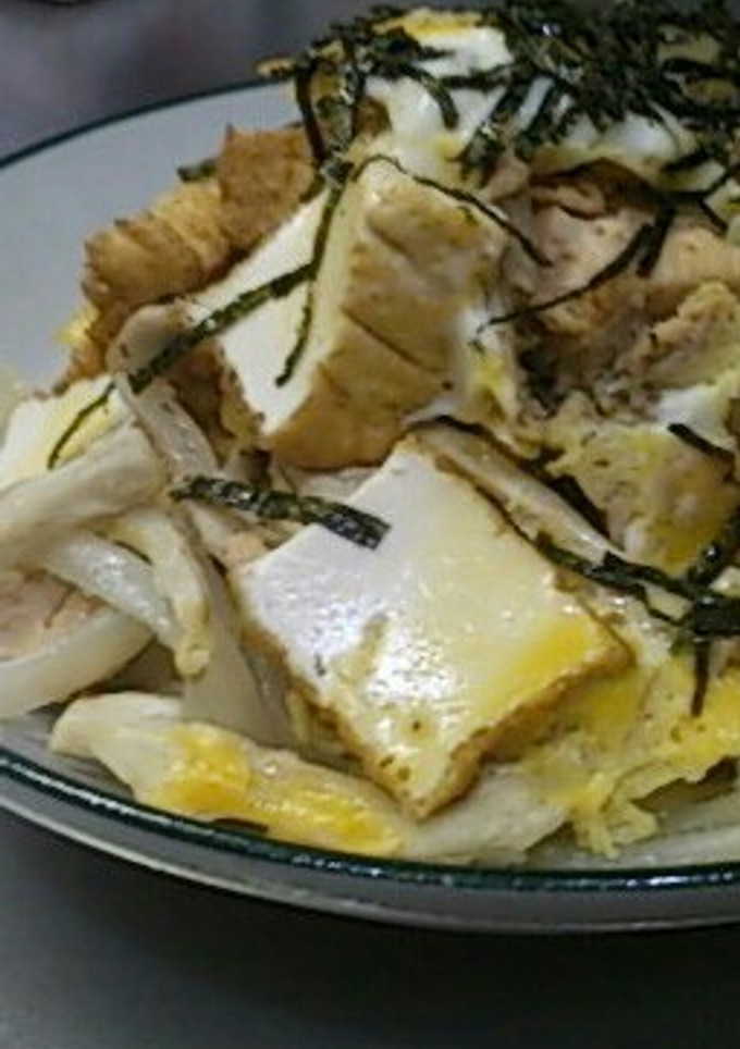 さけ缶とお豆腐のたまごとじ-レシピのメイン写真