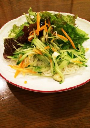 アジアンサラダそうめん-レシピのメイン写真