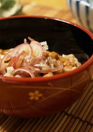 朝食に☆納豆の茗荷添え-レシピのメイン写真