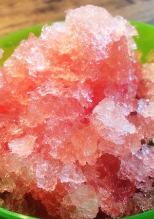 シャリシャリ美味っ♪100%スイカ氷-レシピのメイン写真