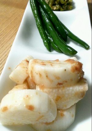長いもの梅とおかかの漬物!-レシピのメイン写真