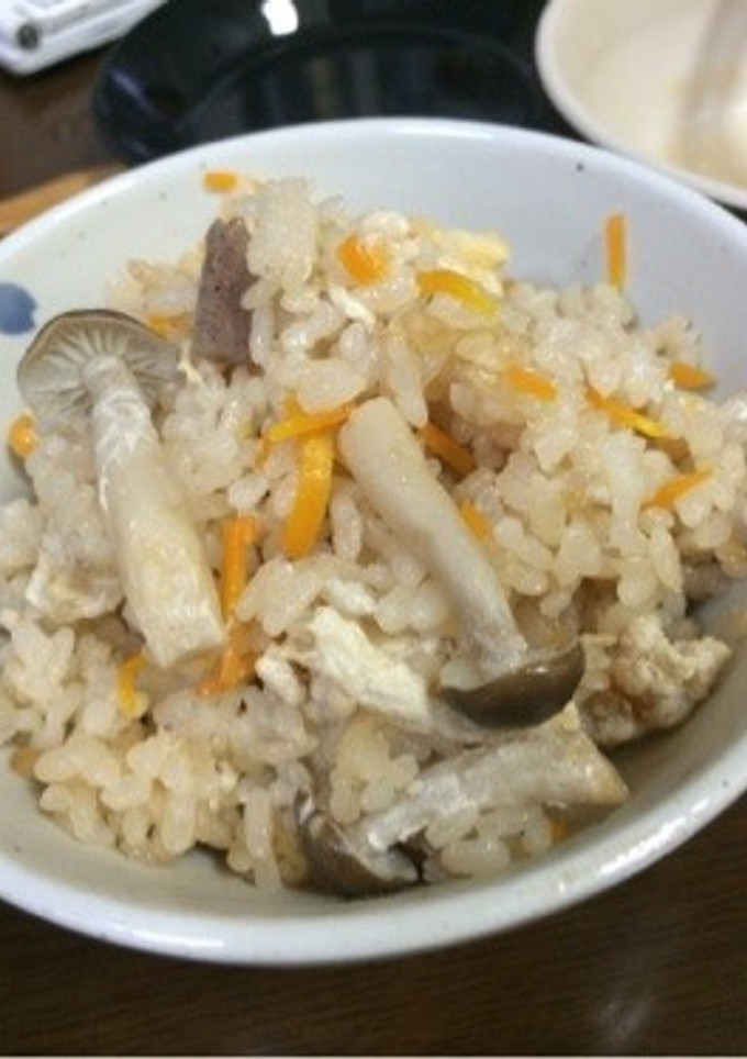 簡単炊き込み御飯-レシピのメイン写真