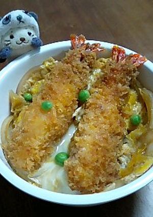 カツ丼よりも（・◇・）エビ玉丼-レシピのメイン写真