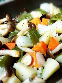 スペースパンで☆野菜のグリル焼き-レシピのメイン写真