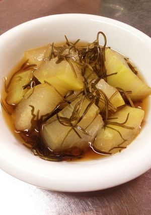 とうがんと切り昆布の煮物-レシピのメイン写真