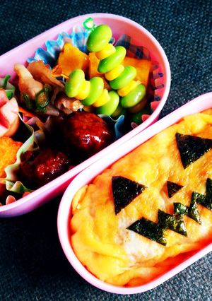 ☆ハロウィン☆キャラ弁-レシピのメイン写真