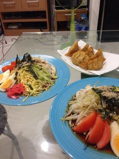バミーで冷やし中華-レシピのメイン写真
