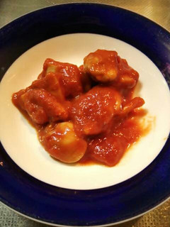 ★鶏肉とトマトのオイスターソース煮★-レシピのメイン写真