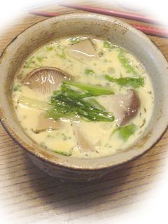 おなべで作れる!豆乳茶碗蒸し-レシピのメイン写真